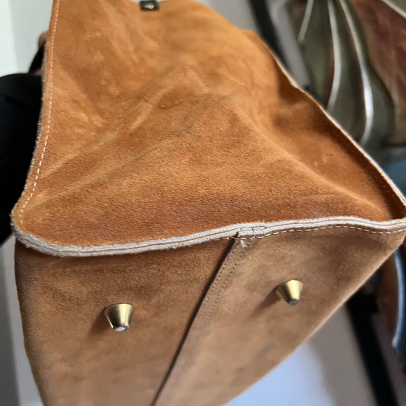 Clare vivier suede handbag - Picture 10 of 12